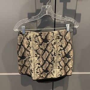 Fifteen Twenty - Snake Skin Skirt